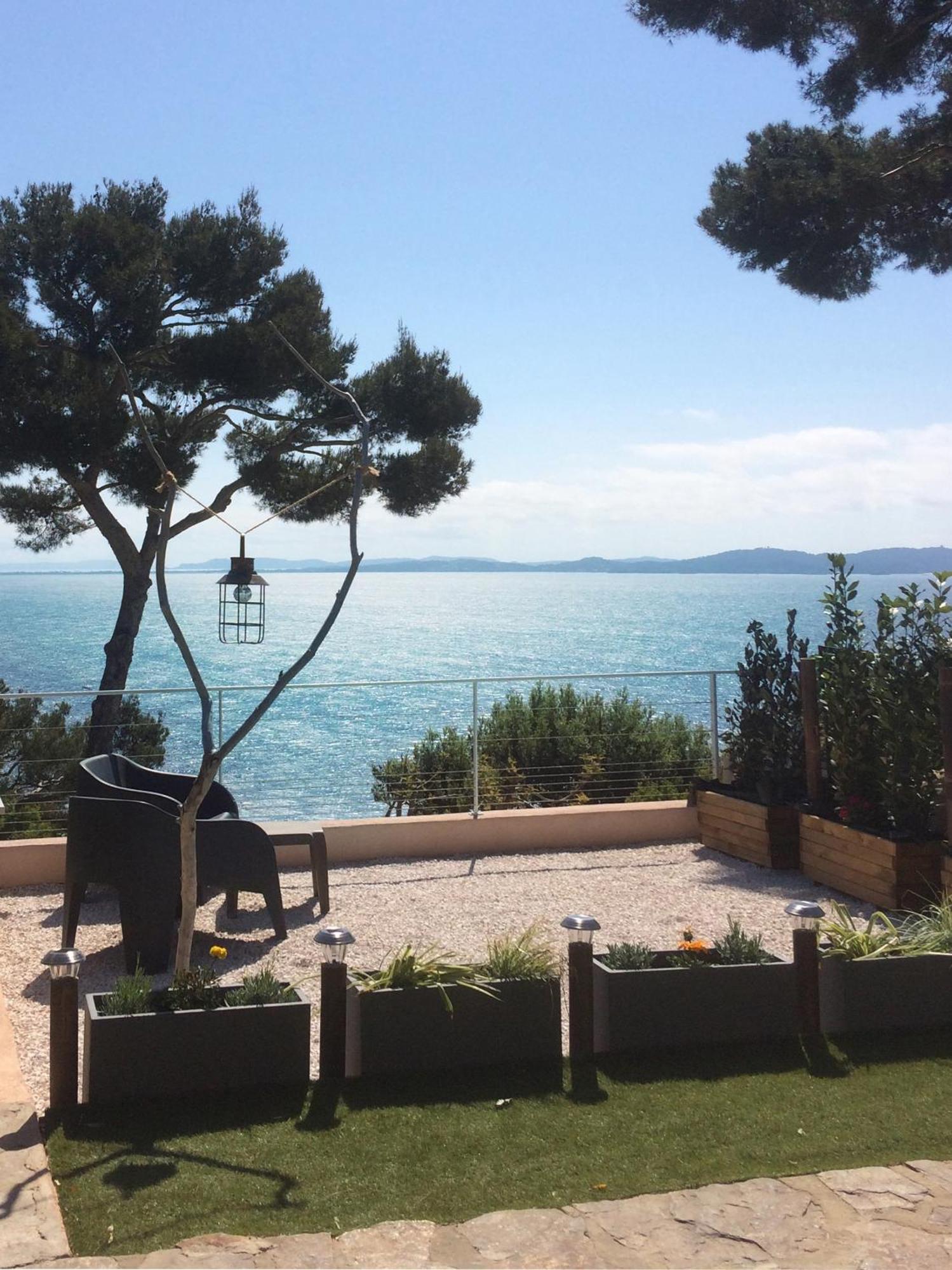 Maisonnette Vue Mer Carqueiranne Kültér fotó