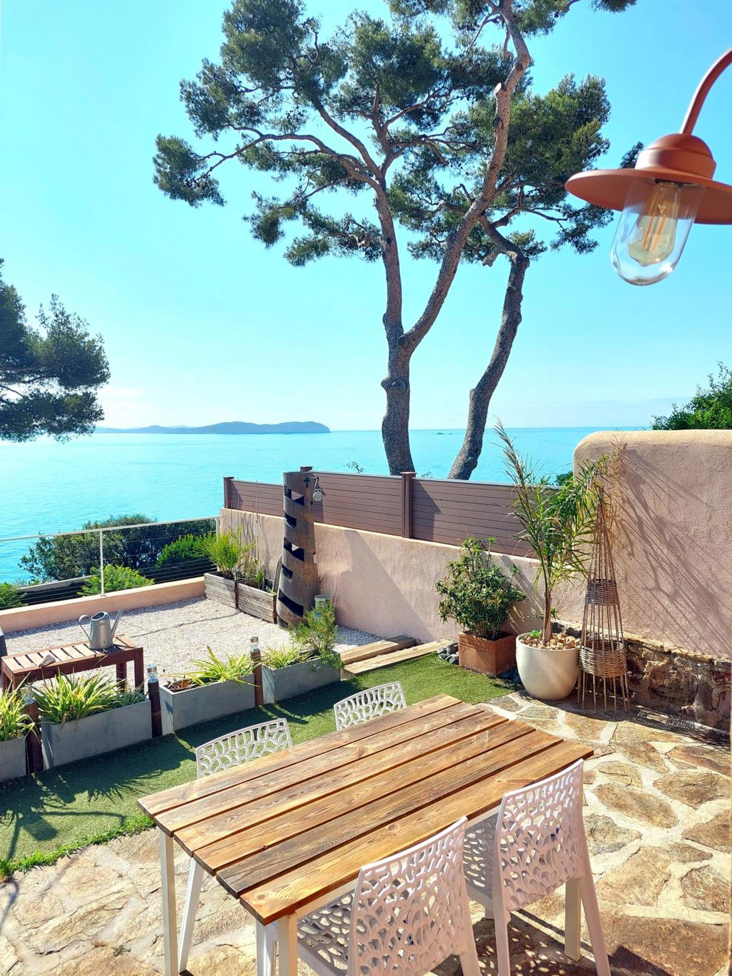 Maisonnette Vue Mer Carqueiranne Kültér fotó